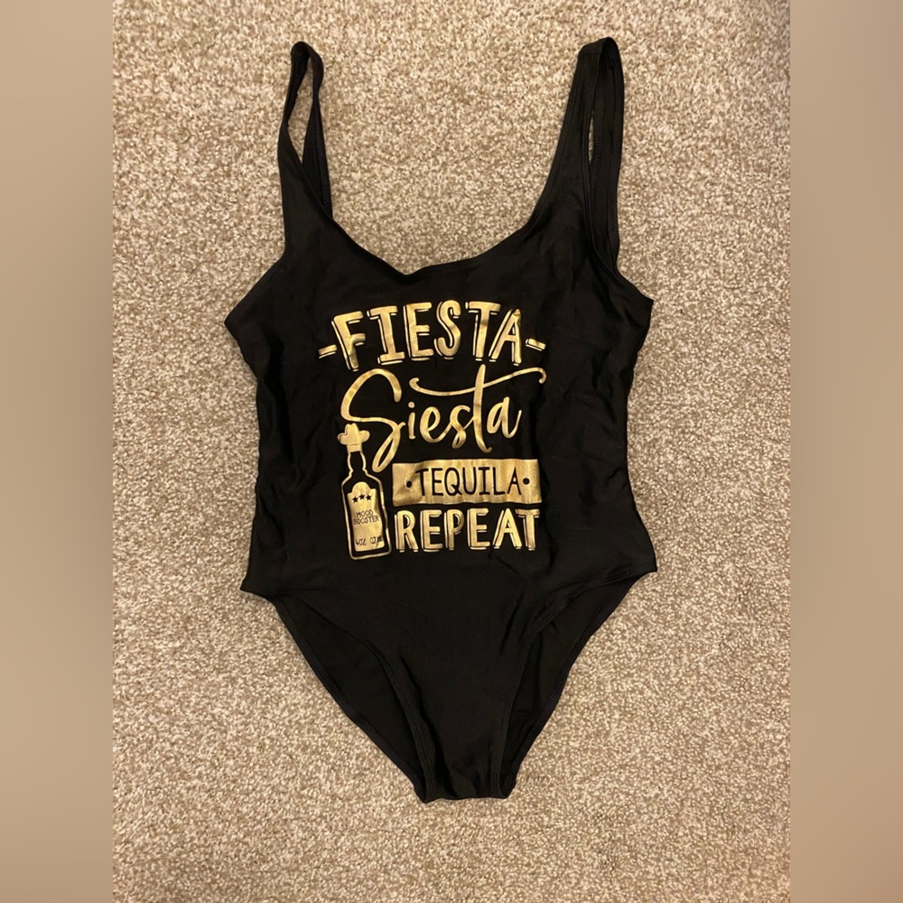 Siesta Fiesta Tequila Repeat bathing suit